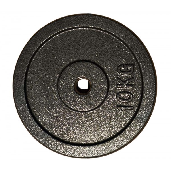 Диск для штанги окрашенный 10 кг d-26