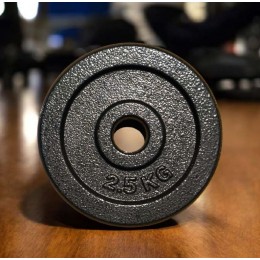 Диск для штанги окрашенный 2,5 кг d-26