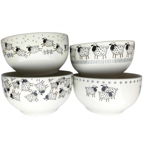 Набор тарелок глубоких 480 мл 4 шт.