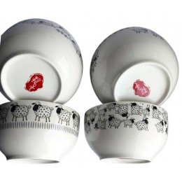 Набор тарелок глубоких 480 мл 4 шт.