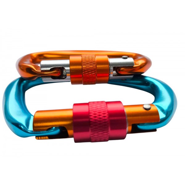 Карабин-застёжка туристический с резьбой