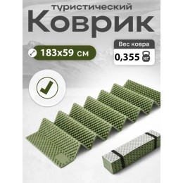 Коврик туристический складной