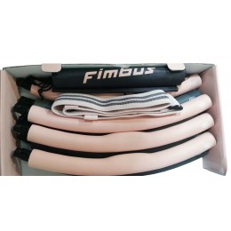 Обруч массажный с эспандером