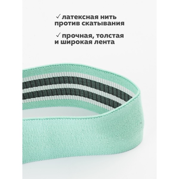 Резинка для фитнеса текстильная