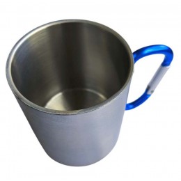 Кружка походная с карабином 300 мл